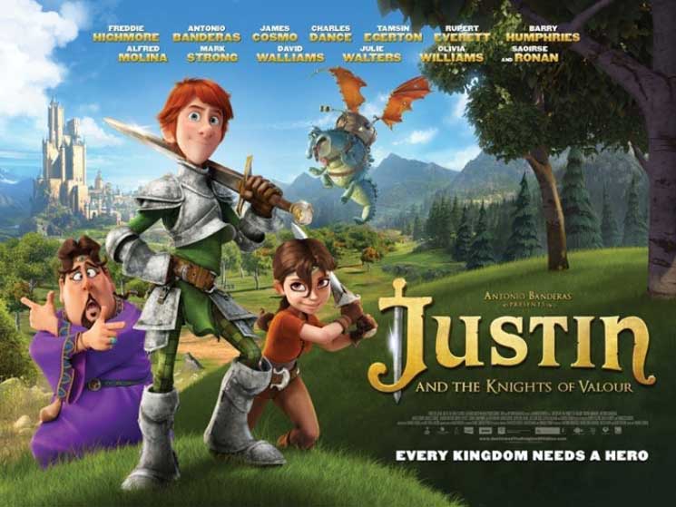 Justin, malý veľký rytier / Justin y la espada del valor / Justin: Jak se stát rytířem / Justin and the Knights of Valour / 2013