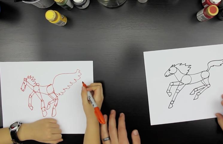Ako nakresliť koníka – jednoduchý video postup pre deti
