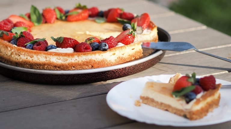 Ovocný Cheesecake – rýchly a jednoduchý recept